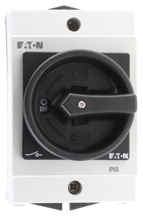 Eaton Interruptor Seccionador, 3P, 3 NA, Corriente 10A, Potencia 4kW, IP65