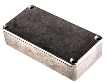 Hammond Caja De Aluminio Presofundido Natural, 100 X 50 X 25.5mm, IP54, Apantallada