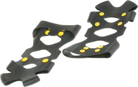 XL Black Thermoplastic Pull-On Ice Traction Grippers