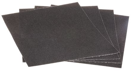 Flexovit 氧化铝砂布, 砂纸, Emery Sheets系列, P80粒度, 中级, 230mm宽 x 280mm长