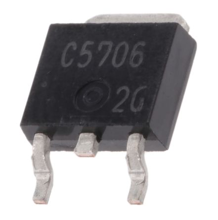 Onsemi 2SC5706-TL-H SMD, NPN Transistor 50 V / 5 A 1 MHz, TP-FA 4-Pin