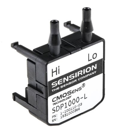 Sensirion, SDP1000系列 压力传感器, 最大压力读数500Pa, 最小压力读数-20Pa