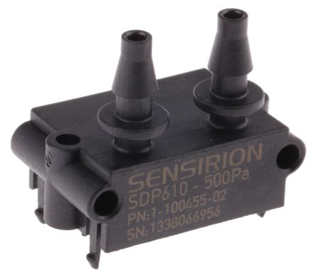 Sensirion SDP600 Differenz Drucksensor -500Pa Bis 500Pa, I2C, Für Luft, Nicht Aggressives Gas