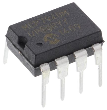 Microchip Horloge En Temps Réel (RTC) Série I2C, PDIP, 5,5 V, 64B RAM, 8 Broches