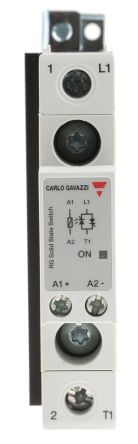 Carlo Gavazzi Relé De Estado Sólido, Contactos SPST, Control 4 → 32 V Dc, Carga 42 → 600V Ac, 30 A Máx.,