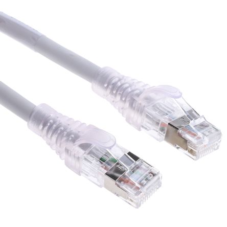 Molex Premise Networks Molex Ethernetkabel Cat.6a, 10m, Grau Patchkabel, A RJ45 STP Stecker, B RJ45, LSZH