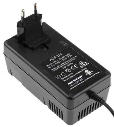 19 3003 Ansmann 3 10 Cell Battery Pack Charger For Nicd Nimh Batteries Aus Euro Uk Usa Plug Rs Components