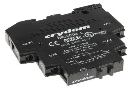 Sensata / Crydom Halbleiter-Interfacerelais, 3 A Max., DIN-Hutschiene 4 V Dc Min. 60 V Dc Max. / 32 V Dc Max.
