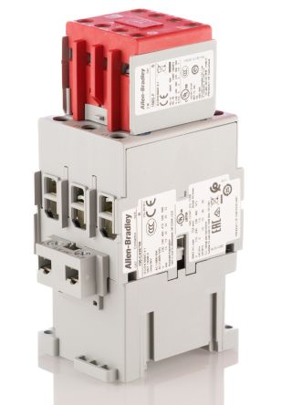 Allen Bradley 100S-C Leistungsschütz / 24 V Dc Spule, 3 -polig 2 Schließer + 2 Öffner, 690 V Ac / 43 A, Sicherheit