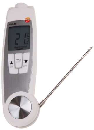 Testo Thermomètre Infrarouge 104-IR Max. +250°C, Optique 10:1