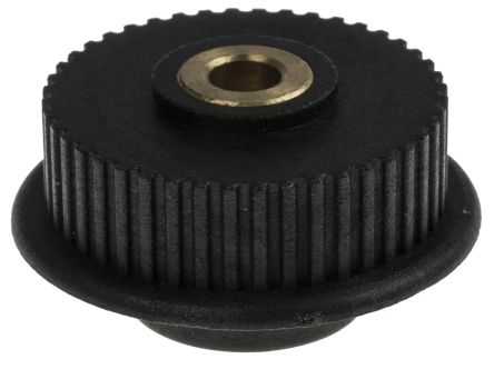 RS PRO Timing Belt Pulley, Brass, Glass Filled PC 6mm Belt Width X 2mm Pitch, 44 Tooth