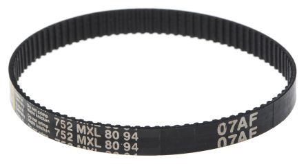 RS PRO, Timing Belt, 94 Tooth, 191.01mm Length X 6mm Width