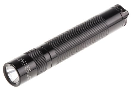 Mag-Lite Solitaire Taschenlampe Schlüsselanhänger LED Schwarz Im Alu-Gehäuse, 37 Lm / 55 M, 81 Mm