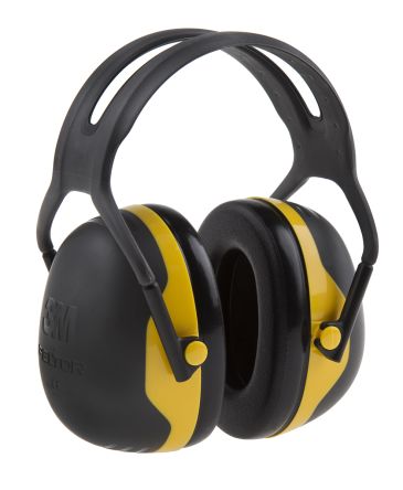 3M PELTOR X2A Schwarz, Gelb Kopfbügel Gehörschutz, 31dB, 220g,, CE, EN 352-1