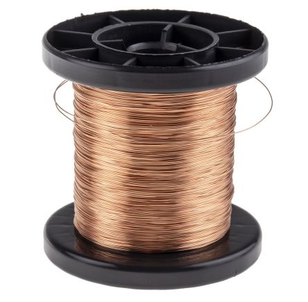 Block Single Core 0.22mm Diameter Copper Wire, 215m Long