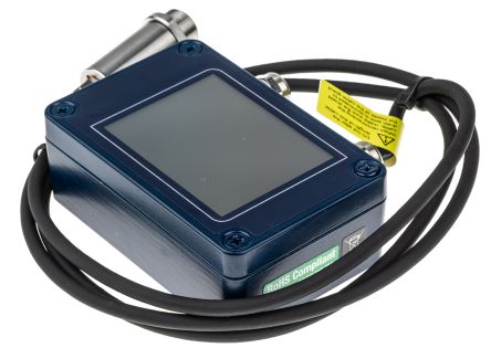 Calex Capteur De Température Infrarouge 4-20 MA, Alarme Sortie Signal MA, Cable De 1m, De -20°C à +1000°C
