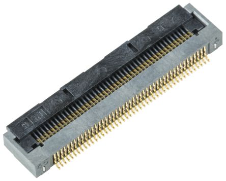 Hirose FH28, SMD FPC-Steckverbinder, Buchse, 45-polig / 1-reihig, Raster 0.5mm Lötanschluss