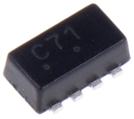 Onsemi MOSFET ON Semiconductor, Canale P, 170 MΩ, 4,1 A, ChipFET, Montaggio Superficiale