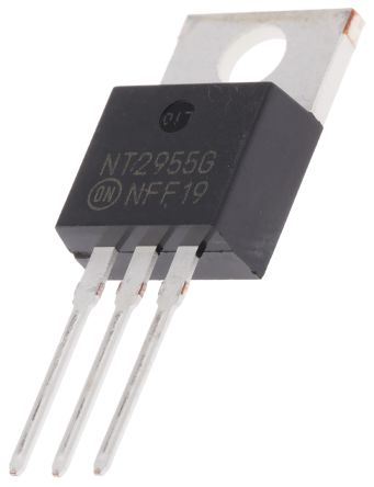 Onsemi NTP2955G P-Kanal, THT MOSFET 60 V / 12 A 62,5 W, 3-Pin TO-220