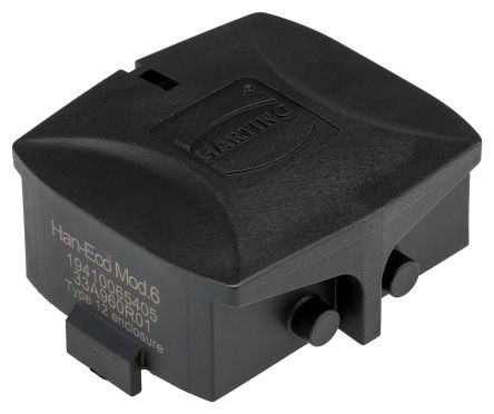 HARTING Protective Cover, Han-Eco Series, For Use With Heavy Duty Power Connectors