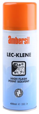 Ambersil LEC-KLENE, Typ Elektrischer Reiniger Elektrischer Reiniger Für Elektronik Anwendungen, Spray, 400 Ml