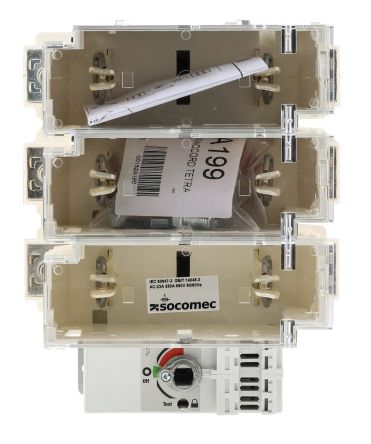Socomec Sicherungstrennschalter 3-polig, 250A, FUSERBLOC, 1 Sicherungsgröße