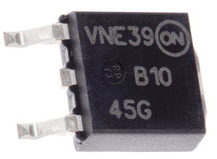 Onsemi SMD Schottky Diode, 45V / 10A, 3-Pin D2PAK (TO-263)