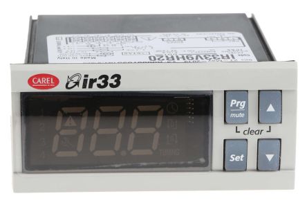 Carel IR33 PID Temperaturregler Tafelmontage, 1 X Relais Ausgang, 115 → 230 V Ac, 76.2 X 34.2mm