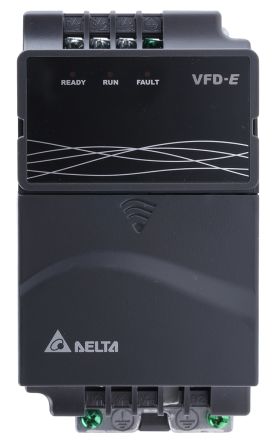 Delta Electronics VFD-E, 3-Phasen Frequenzumrichter 1,5 KW, 460 V Ac / 4,3 A 0 → 600Hz Für Wechselstrommotoren