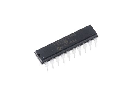 Microchip Microcontrôleur, 8bit, 1,024 Ko RAM, 14 KB, 48MHz,, DIP 20, Série PIC16F