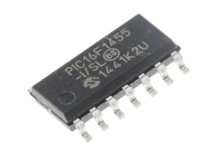 Microchip Mikrocontroller PIC16F PIC 8bit SMD 14 KB SOIC 14-Pin 48MHz 1024 KB RAM USB