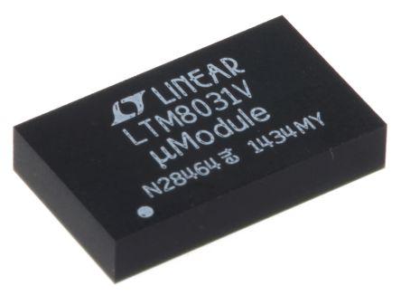 Analog Devices, LTM8031EV#PBF Switching Regulator, 1-Channel 1A Adjustable 71-Pin, LGA