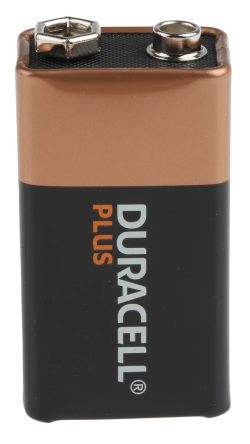 Duracell Plus Power Alkaline 9V Batteries PP3