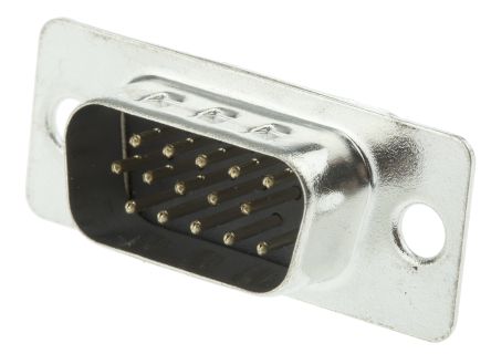 MH Connectors MHDDS Sub-D Steckverbinder E Stecker, 15-polig / Raster 2.99mm, Kabelmontage Lötanschluss