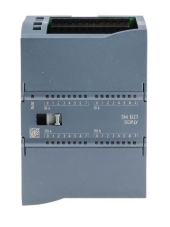 Siemens SM 1223 Series PLC I/O Module For Use With SIMATIC S7-1200 Series, Digital, Digital