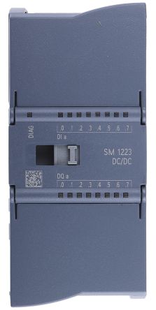 Siemens SM 1223 SPS-E/A Modul Für Serie SIMATIC S7-1200, 8 X Digital IN / 8 X Digital OUT, 100 X 45 X 75 Mm