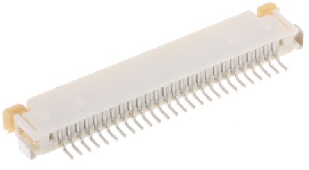 Molex Connecteur FPC Série Easy On, 25 Contacts Pas 1mm, 1 Rangée(s), Femelle Angle Droit 52207