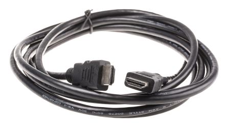 Roline HDMI-Kabel A HDMI Ethernet Stecker B HDMI Ethernet Stecker, 3m, Schwarz