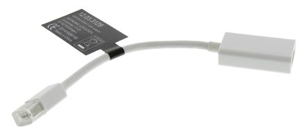 Roline DisplayPort-Kabel A Stecker DP (DisplayPort) Mini B HDMI - Buchse, 100mm
