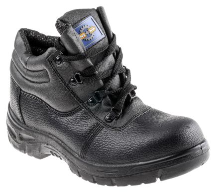 white steel toe work boots