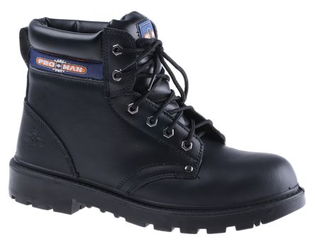 black lightweight work boots