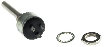 Vishay PE30, Tafelmontage Dreh Potentiometer 2.2kΩ ±10% / 3W, Schaft-Ø 6 Mm