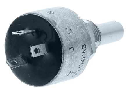 Vishay PE30, Tafelmontage Dreh Potentiometer 100kΩ ±10% / 0.9W, Schaft-Ø 6 Mm