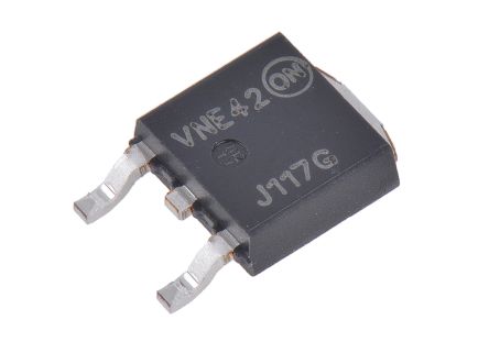 Onsemi PNP Darlington-Transistor 100 V 2 A HFE:1000, DPAK (TO-252) 3-Pin Einfach