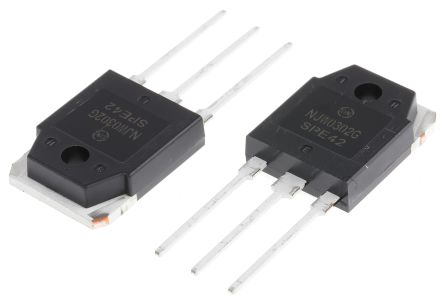 Onsemi NJW0302G THT, PNP Transistor -250 V / –15 A 1 MHz, TO-3P 3-Pin