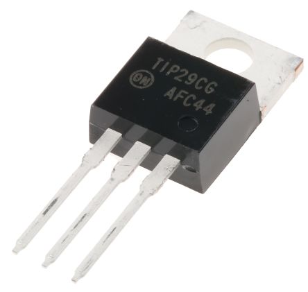 Onsemi TIP29CG NPN Transistor, 1 A, 100 V, 3-Pin TO-220