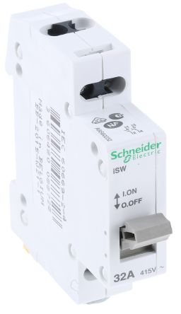 Schneider Electric ISW Trennschalter 2P-polig 32A IP 40 415V Ac Acti 9 2 Schließer