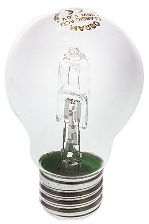 Osram HALOGEN PRO CLASSIC Glaskolben Halogenlampe 230 V / 30 W, 405 Lm, 2000h, ES / E27 Sockel, Ø 55mm X 97 Mm