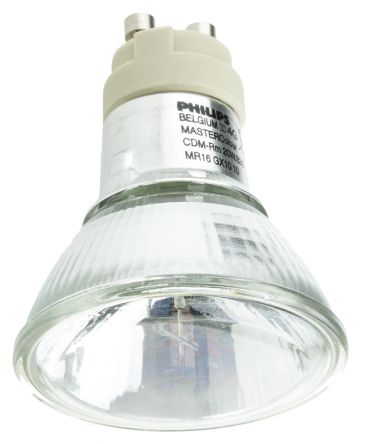 Philips Lighting Lampada Agli Alogenuri Metallici MR16 20 W, 3000K, GX10, 1050 Lm, Durata 15000h