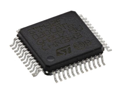 STMicroelectronics Mikrocontroller STM32F0 ARM Cortex M0 32bit SMD 64 KB LQFP 48-Pin 48MHz 8 KB RAM